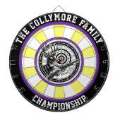 Deer Forest Target Bullseye Art Dartbord (Voorkant)