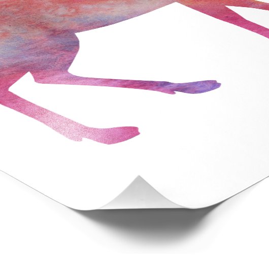 Deer Foto Afdruk (Hoek)