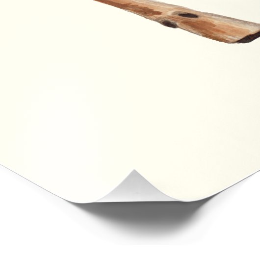 Deer Foto Afdruk (Hoek)