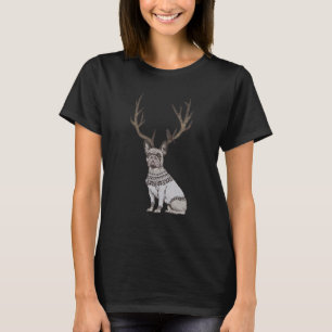 Deer Frenchie T-shirt