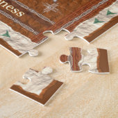 Deer-Gentleness- Jigzaag Puzzle w/Gift Box Legpuzzel (Zijkant)