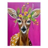 Deer Glossy Poster (Voorkant)