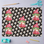 Deer Gnome past kleur aan Tissuepapier (Craft)