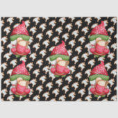 Deer Gnome past kleur aan Tissuepapier (Voorkant)