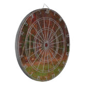 Deer, Green Grass Red en Gold leaves Dartbord (Voorkant Links)