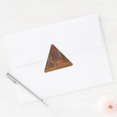Deer, Green Grass Red en Gold leaves Sticker (Envelop)