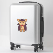 Deer Halloween Cute Devil Vampire Costume Sticker (Koffer)