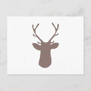 Deer Head Briefkaart
