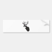 Deer Head Bumpersticker (Voorkant)
