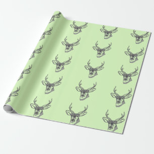 Deer Head Cadeaupapier