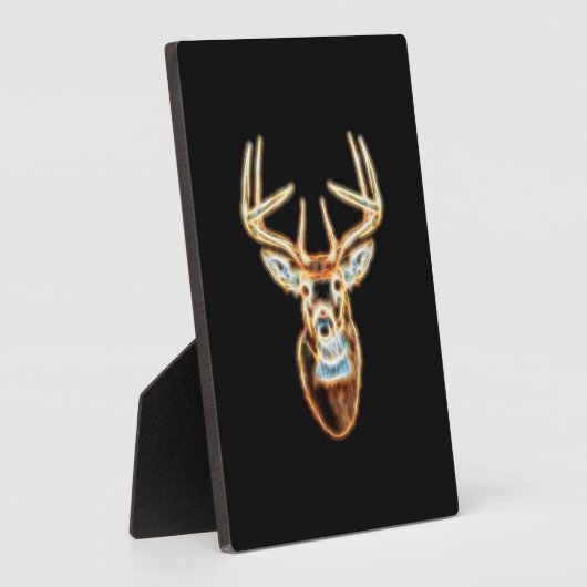 Deer Head Energy Spirit Fotoplaat (Zijkant)