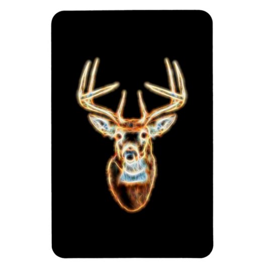 Deer Head Energy Spirit Magneet (Verticaal)