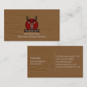 Deer Head Outdoor Service Visitekaartje (Voorkant / Achterkant)