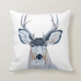 Deer Head Pillow Kussen