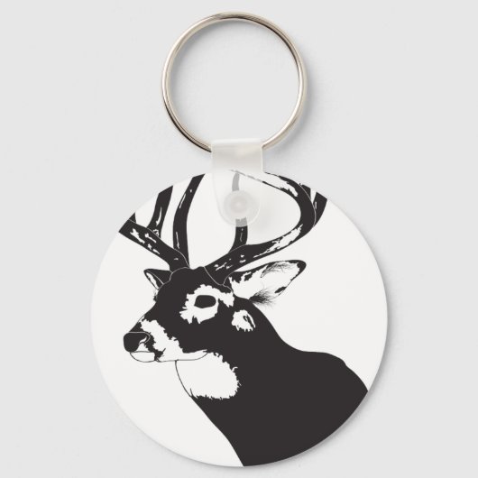 Deer Head Sleutelhanger (Voorkant)