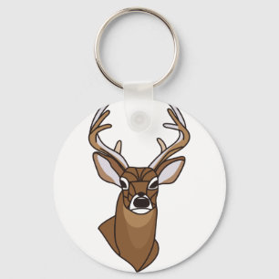 Deer Head Sleutelhanger