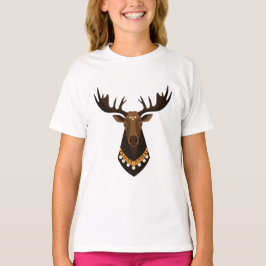 Deer head t-shirt
