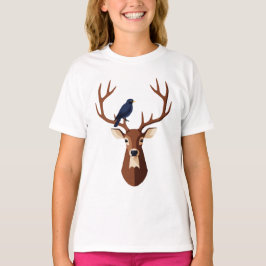 Deer head t-shirt