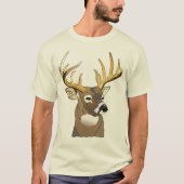 Deer Head T-shirt (Voorkant)