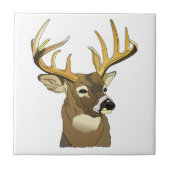 Deer Head Tegeltje (Voorkant)