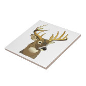 Deer Head Tegeltje (Zijkant)