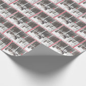 Deer Herd in Winter Bossen Cadeaupapier (Hoek)