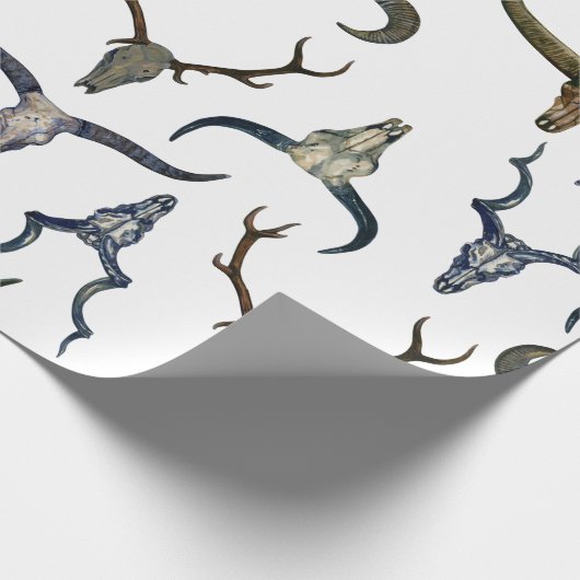 Deer Horn Pattern Cadeaupapier (Hoek)
