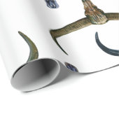 Deer Horn Pattern Cadeaupapier (Rol Hoek)