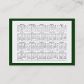 DEER HUNST ENTHUSIAST - Sjabloon voor visitekaartj Visitekaartje (Achterkant)