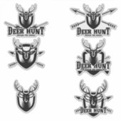 Deer Hunt Sticker (Voorkant)