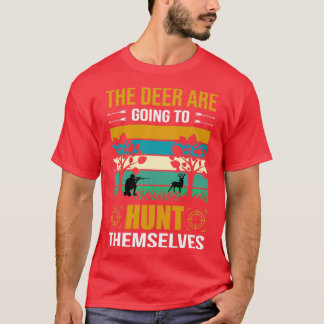 Deer Hunt T Shirt Design