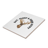 Deer Hunt Tegeltje (Zijkant)