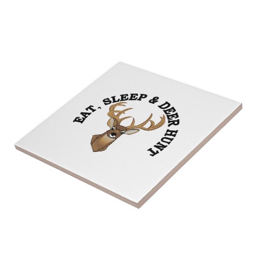 Deer Hunt Tegeltje (Zijkant)