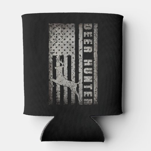 DEER HUNTER AMERIKAANSE VLAG VERWIJDERD BLIKJESKOELER (Achterkant)