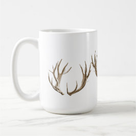 Deer Hunter Antlers Coffee Mok