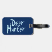 Deer Hunter Bagagelabel (Achterkant horizontaal)