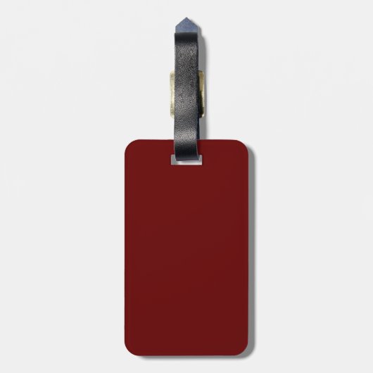 Deer Hunter Bagagelabel (Achterkant verticaal)