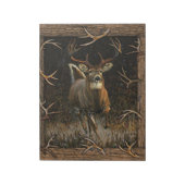 Deer Hunter Blanket, Gift For Dad, Funny Hunter Notitieblok (Linkerzijde)