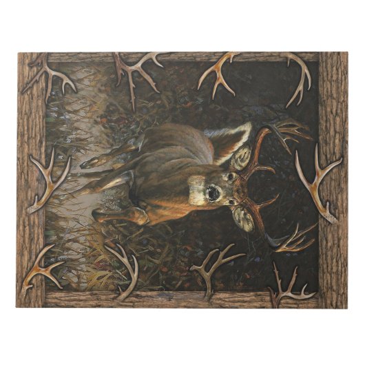 Deer Hunter Blanket, Gift For Dad, Funny Hunter Notitieblok (Voorkant)