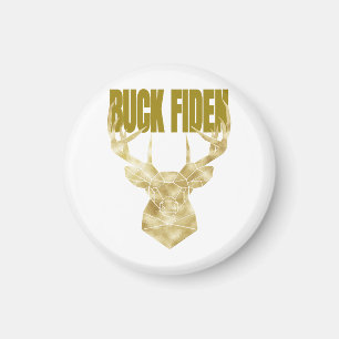 Deer Hunter Buck Fiden Political Anti-BIden Wall H Magneet