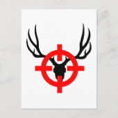 Deer Hunter - Bullseye Briefkaart (Voorkant)