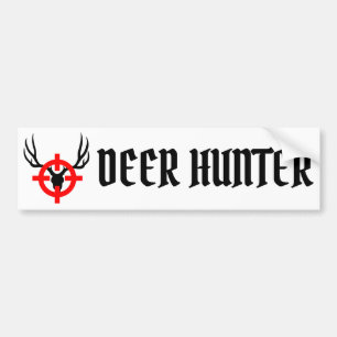 Deer Hunter - Bullseye Bumpersticker