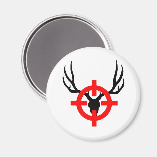 Deer Hunter - Bullseye Magneet (Voorkant / Achterkant)
