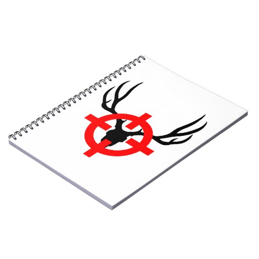 Deer Hunter - Bullseye Notitieboek (Linkerzijde)