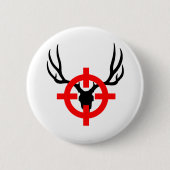 Deer Hunter - Bullseye Ronde Button 5,7 Cm (Voorkant)