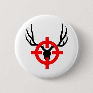 Deer Hunter - Bullseye Ronde Button 5,7 Cm