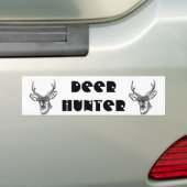 Deer Hunter Bumpersticker (Op auto)
