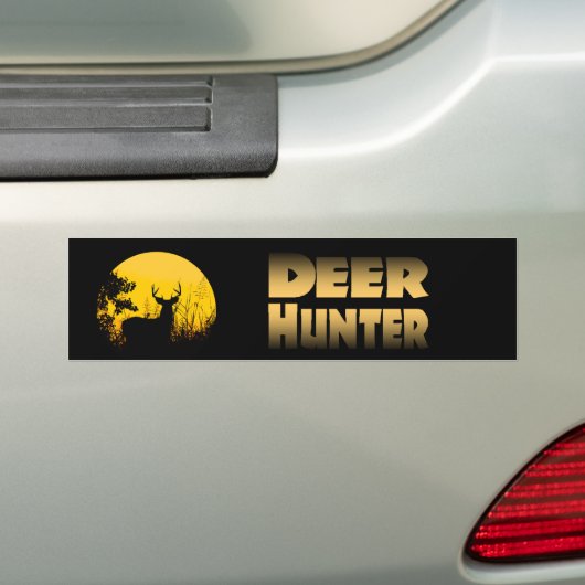 Deer Hunter Bumpersticker (Op auto)