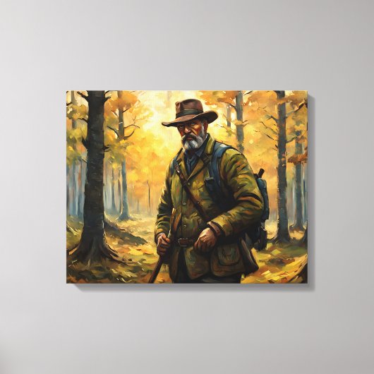 Deer Hunter Canvas Afdruk (Voorkant)
