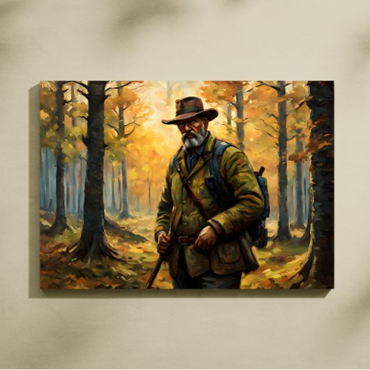 Deer Hunter Canvas Afdruk